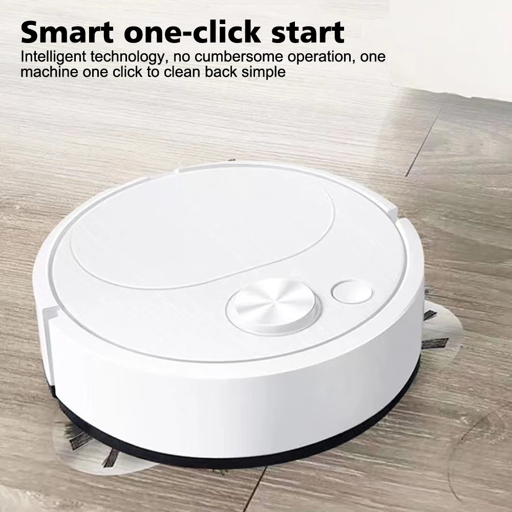 New Smart Sweeping Robot Vacuum Cleaner 3 in 1 Robot Vacuum Cleaner 4000 Pa Suction Power Great for Pet Hair Carpets Floors