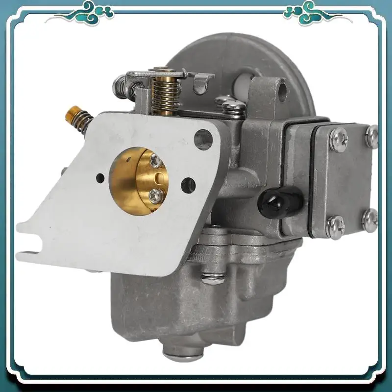 

ABTU-Outboard Carburetor Assembly Parts 6E0-14301-00 For Yamaha 4HP 5HP Outboard 2-Stroke Boat Engine Carburetor 6E01430100