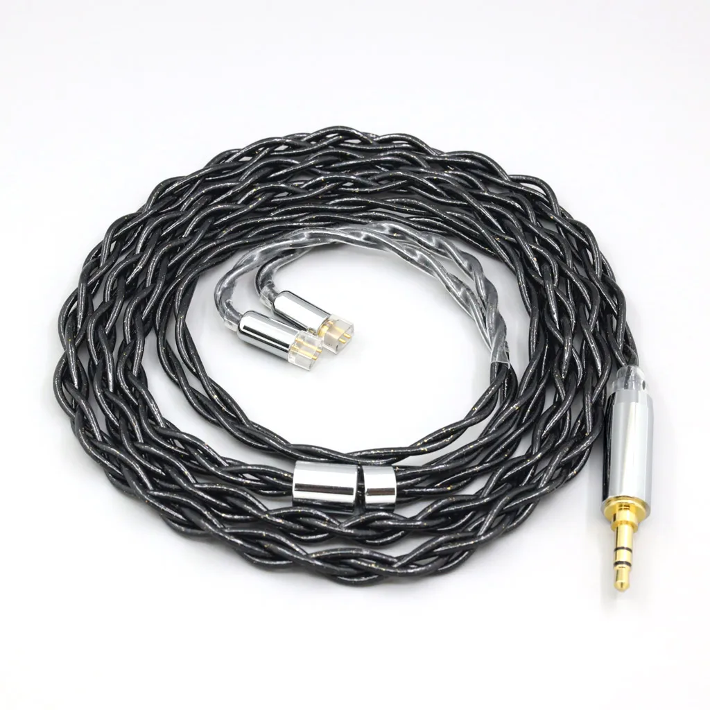 Cabo Flutuante de Ouro para UE11, UE18 Pro, Prata Pura, Grafeno Paládio, QDC, Gêmeos-S, Anole, V3-C, V3-S, LN008348, 99%