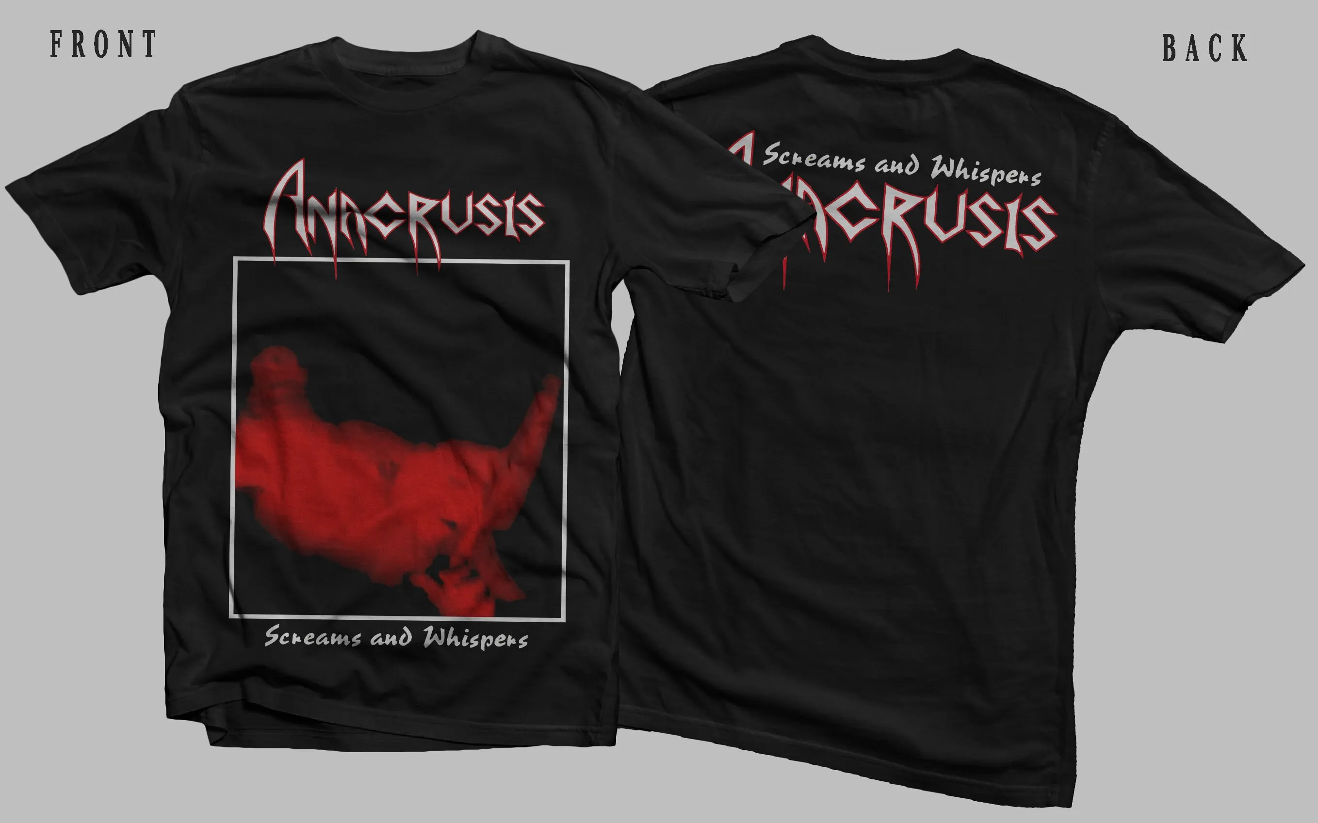 New D T G Printed Shirt Anacrusis Screams And Whispers Size S M L Xl 2 3 4 5 6 7Xl