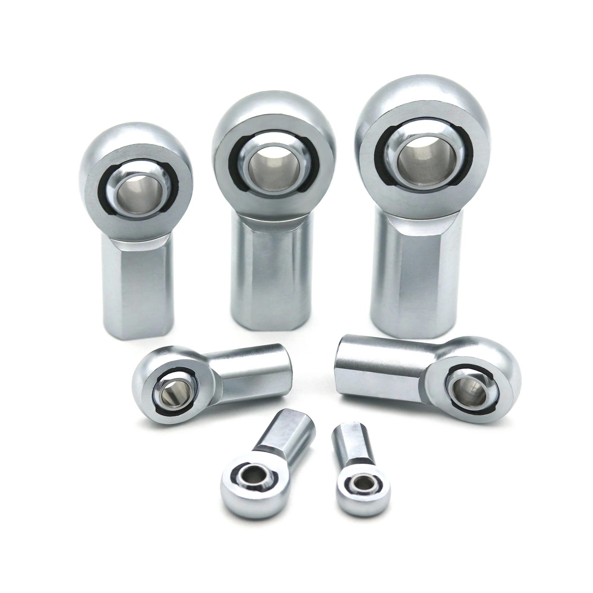 Female Thread Rod End Bearing Heim Joint PTFE Lined Fisheye Bearing for Offroad Racing Suspension Linkage M8 M10 M12 M14 M16