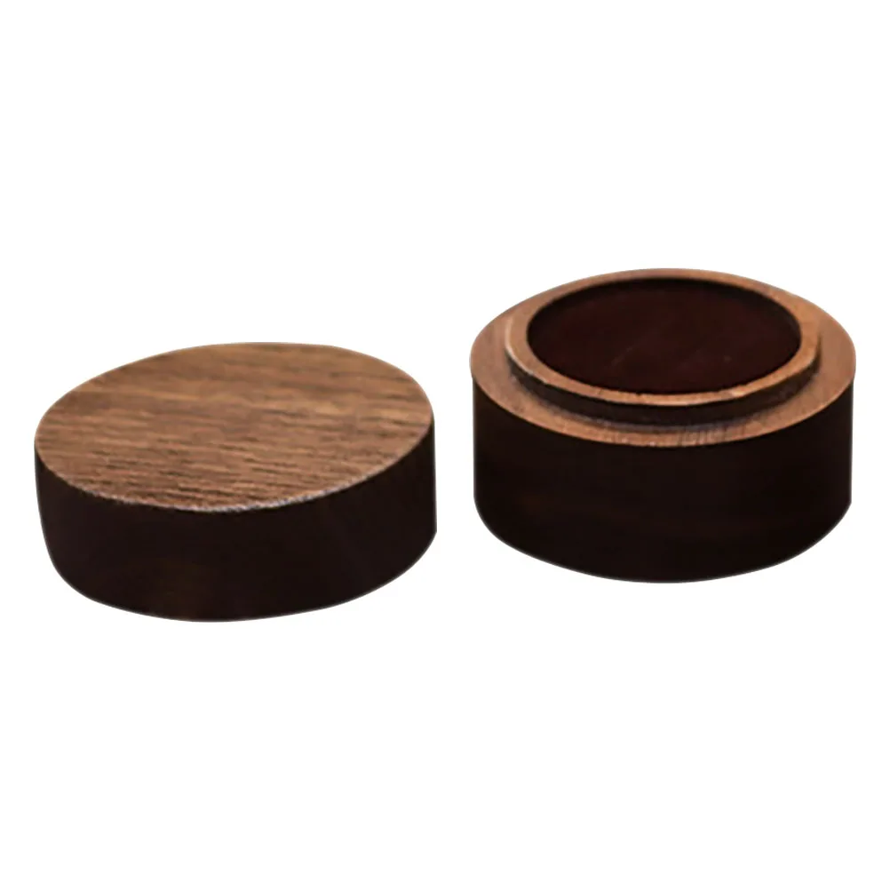 

Walnut Ring Box Case Holder Jewellery Boxes Organizer for Jewelry Various Rings