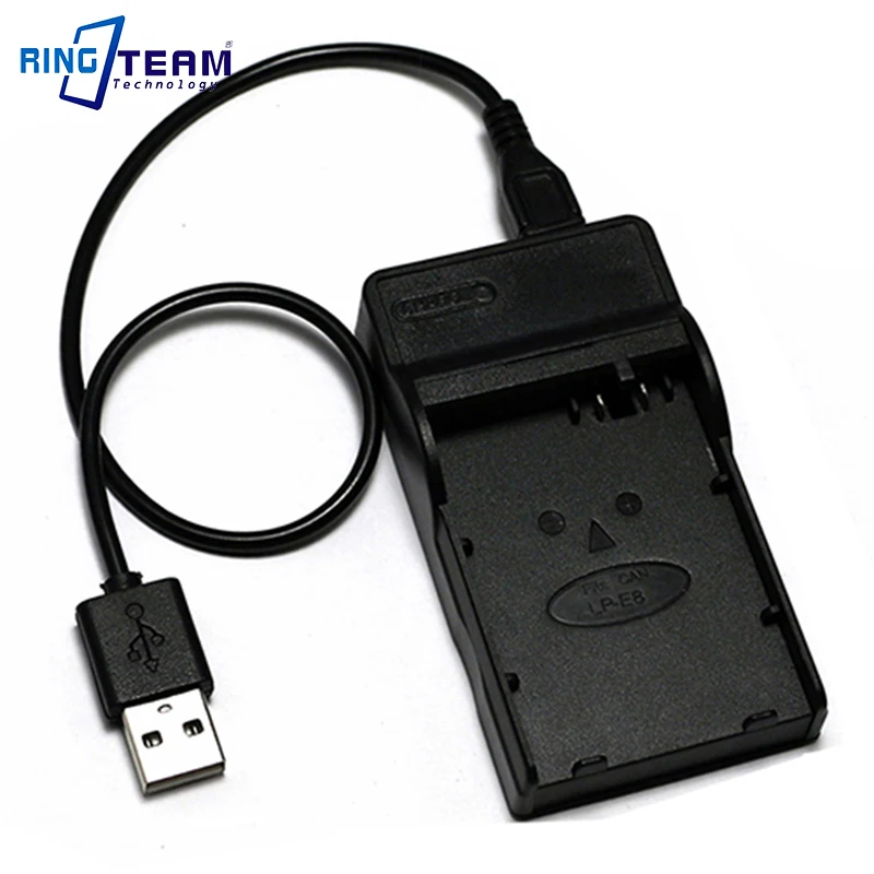 LC-E8 USB Charger for Canon LPE8 Digital Battery Cameras