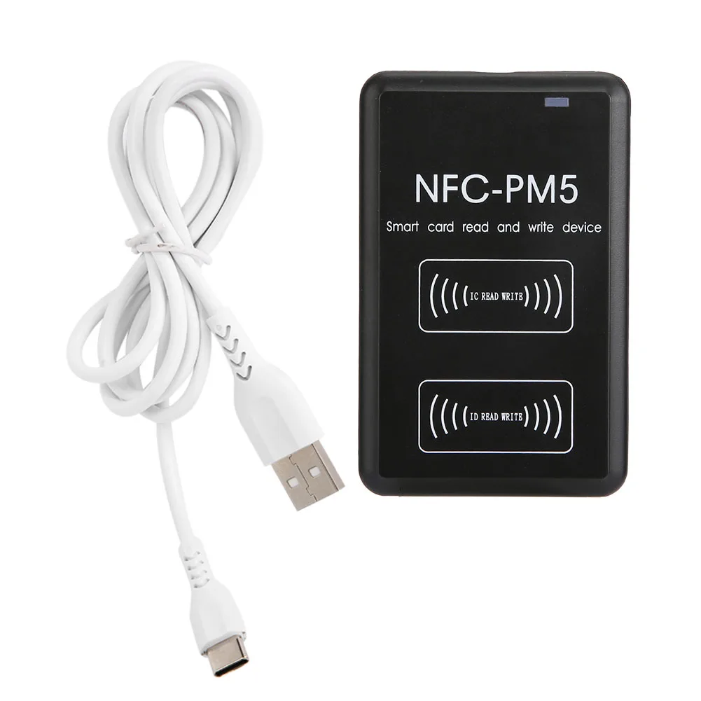 Copiadora de cartão NFC Duplicador de cartão de controle de acesso Decodificação completa ID/IC Card Copiadora Driver Software Leitor de cartão NFC Escritor