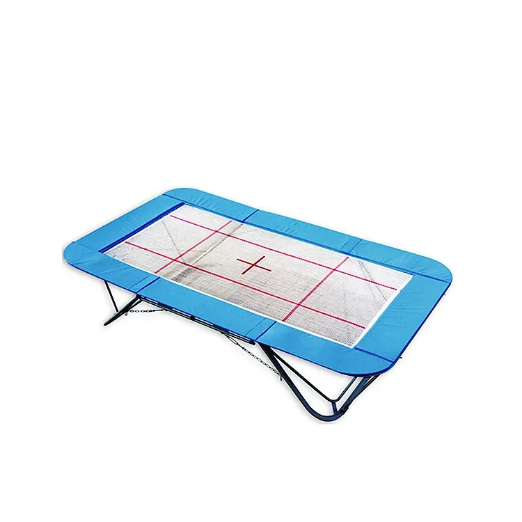 Senior Oriented Big Cheap Indoor Outdoor Gymnastic Rectangular Trampoline For Competition