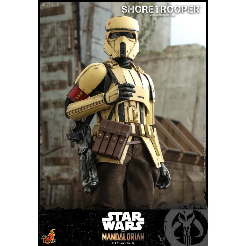 HOT TOYS Originale 1 \ 6 Star Wars Dramma Americano Mandalorian Sabbia Giallo Tempesta Soldato Action Figure Giocattoli di Modello Regali per I Ragazzi