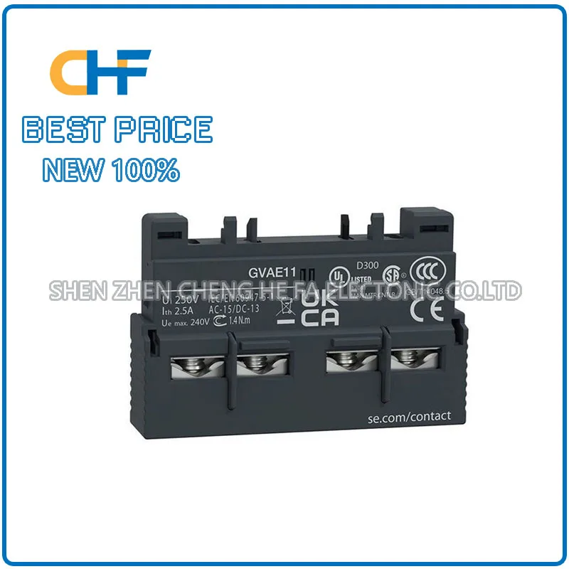 GVAE11 Schneider (Czech Republic) electric motor circuit breaker auxiliary contact brand new original stock