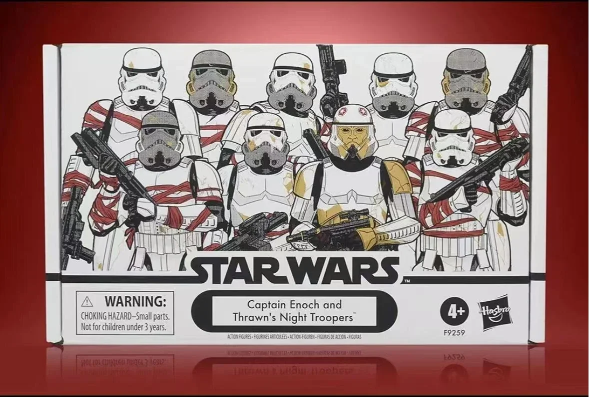 Hasbro Star Wars 375 Bewegende TVC Captain Enoch Night Commando Amerikaanse tv-serie voor 4 spelers Ahsoka