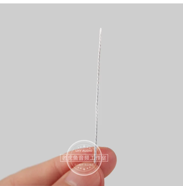 OCC multi-core high-purity single crystal copper plated silver wire with transparent outer layer DIY machine welding connection