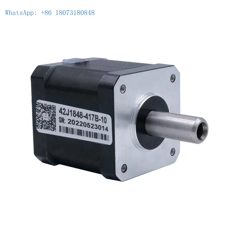 

42J1848-417B-10 with hollow shaft China Professional hybrid 2 phase 1.7A Stepper Motor Set