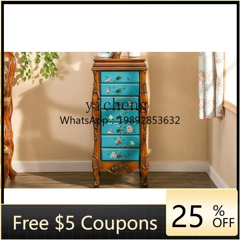 

gz- jewelry storage floor-to-ceiling seven-chest cabinet, jewelry with mirror decorative cabinet, bedroom cosmetic cabinet