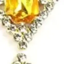 5 قطع من إكسسوارات سبائك المعين المصنوعة من حجر الراين اللامع للمجوهرات ذاتية الصنع 22 × 30 مم