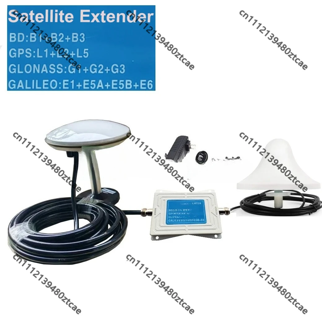 Full Band GNSS Satellite Signal Amplifier Repeater GPS L1 L2 L5 B1 B2 B3 High Sensitivity Signal Boost Device