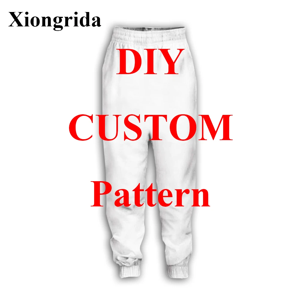 

3D Print DIY Custom Design Men/Women Sweatpants Casual Trousers Joggers Pants Drop Shipping Wholesalers