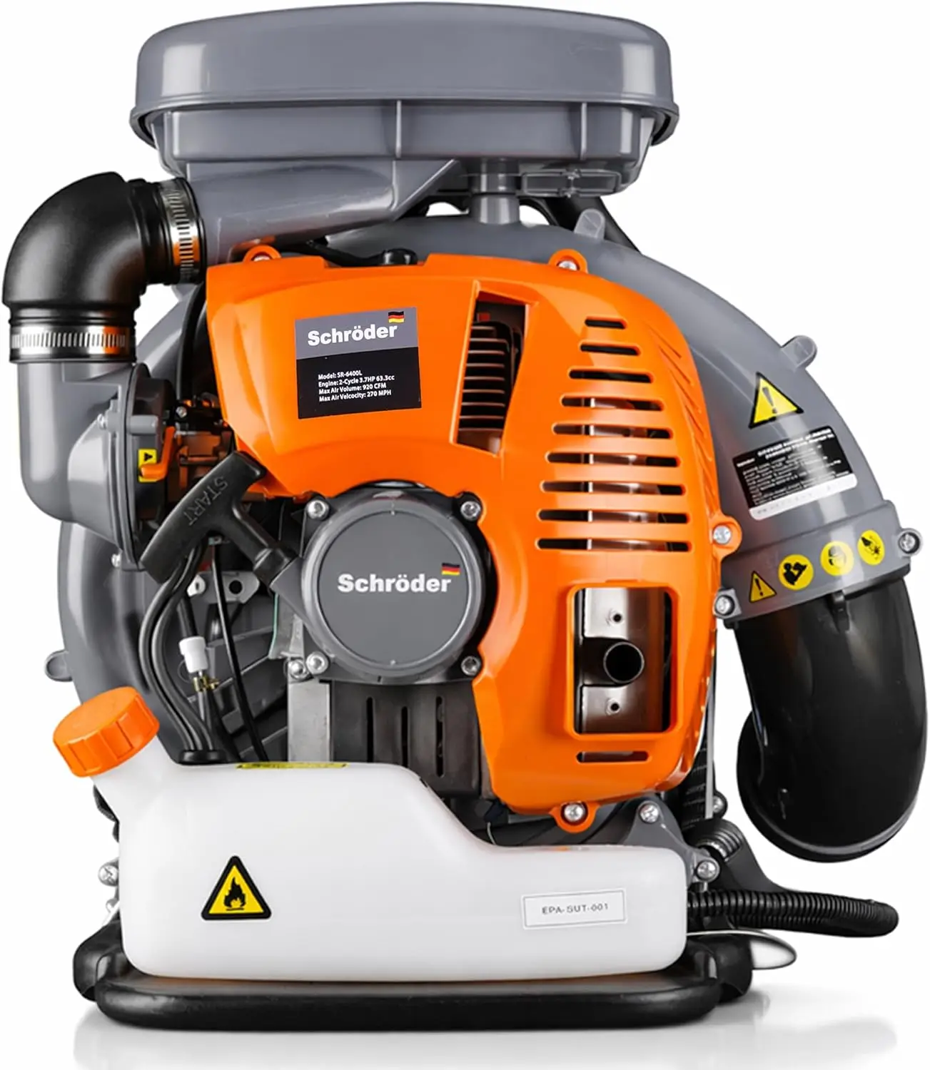 

Backpack Leaf Blower Backpack Blower Gas Leaf Blower SR 6400L 3 7 HP Engine