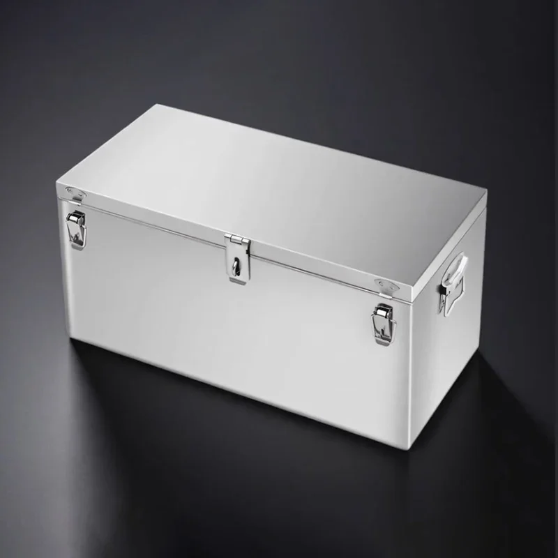 Toolbox Multifunctional Hardware Tools Storage Box Stainless Steel Tool Organizer Suitcase Waterproof Boxes