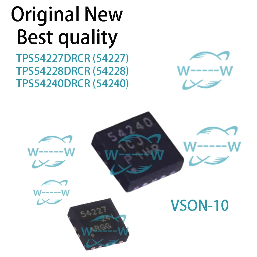 NEW(5-30 PCS) TPS54227DRCR TPS54228DRCR TPS54240DRCR TPS54227 54227 TPS54228 54228 TPS54240 QFN IC Chip 54240
