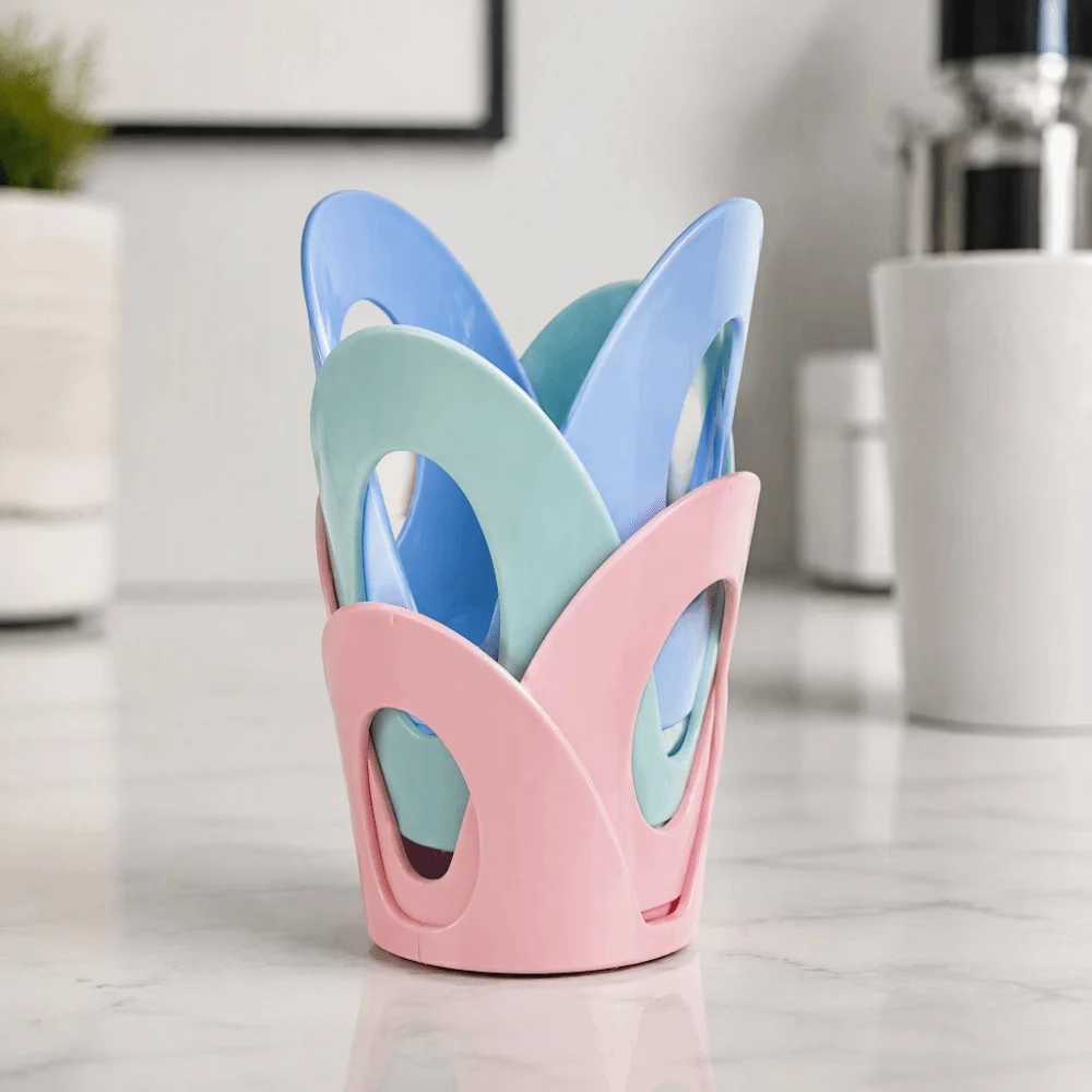 4Pcs Creative Paper Cup Protective Rack Stylish Practical Drink Cup Protector Convenient Heat Resistant Cup Storage Tray