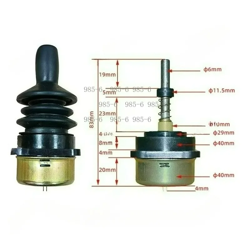 Scooter Controller Spare Parts, Directional Handle and Control Joystick