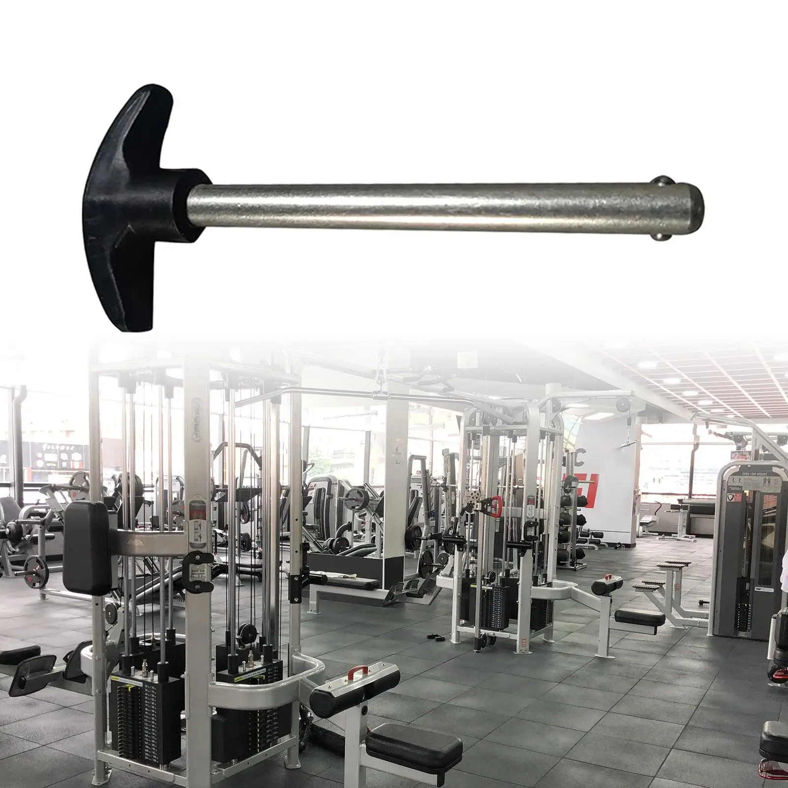 Gym Pin Weight Stack Stainless Steel Loading Pin Extender Safe Quick Adjust Pin for Strength Workouts