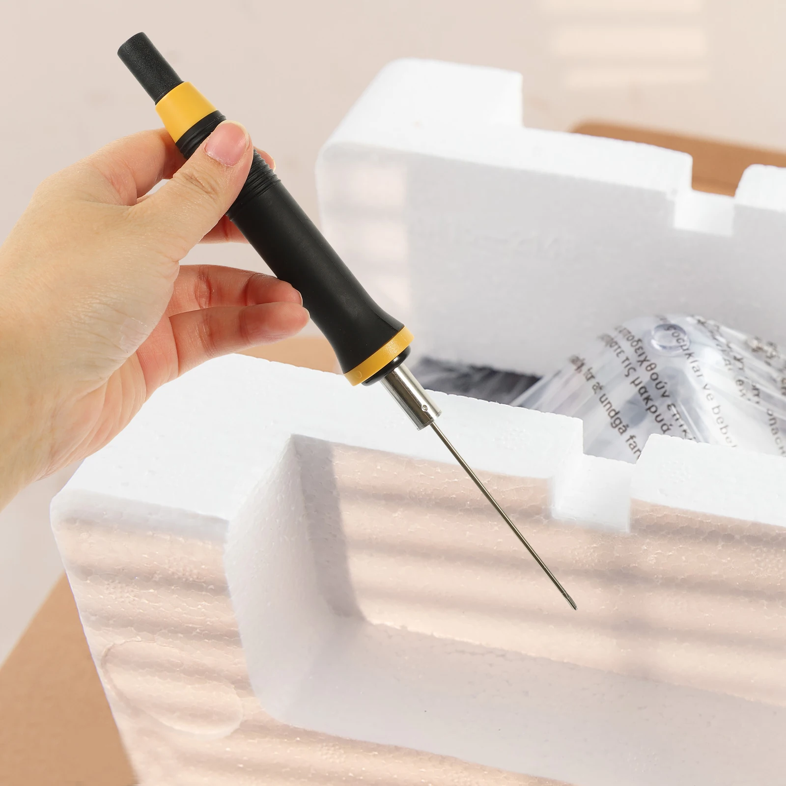 

Portable Foam Cutting Pen Hot Wire Foam Cutter Crafts Melt Heating Machine For Board Diy Durable Sturdy Reliable Easy Carry