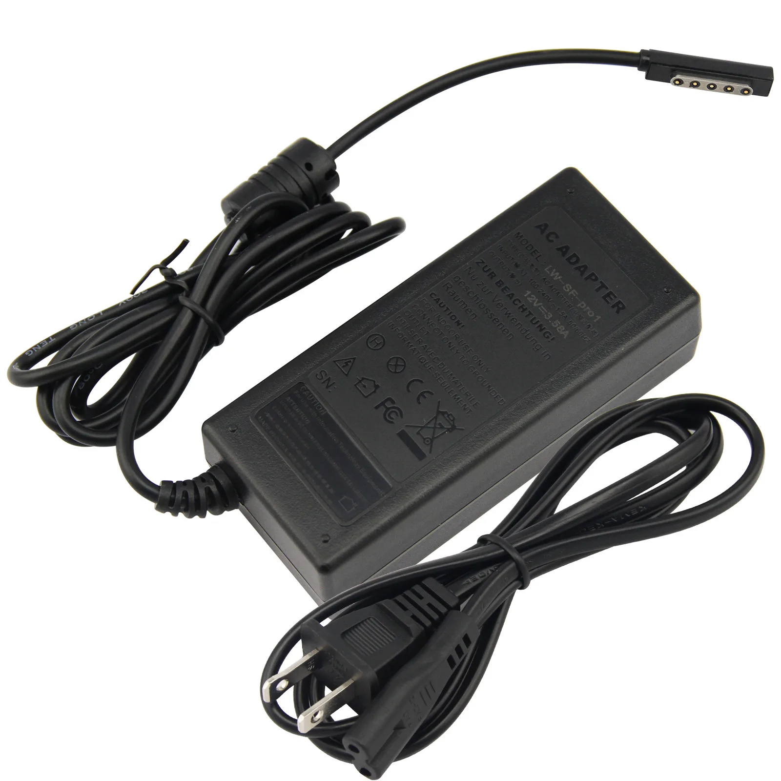 Power Charger Charging Adapter Cord for Microsoft Surface RT Pro 1 & 2 12V - view 2