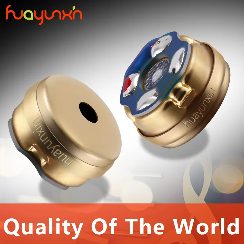 Huayunxin 2PCS 10MM 16Ohm grafenowe membrany douszne Dynamic Drive Bluetooth TWS douszne DIY Heavy Bass Sopran IEM Speaker Unit — zdjęcie produktu 4