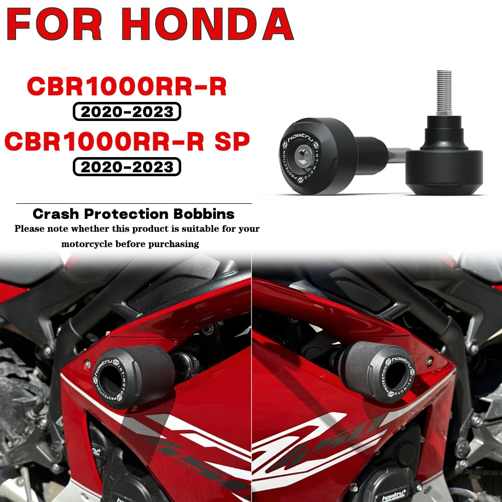 For HONDA CBR1000RR-R SP 2020 2021-2023 Motorcycle Frame Crash Protection Sliders Falling Protector Kit Engine Protect Bobbins