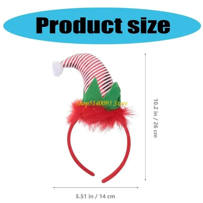 DXAE Headband Party Trang phục Trang phục Santa Hat Headwear ảnh Giáng sinh