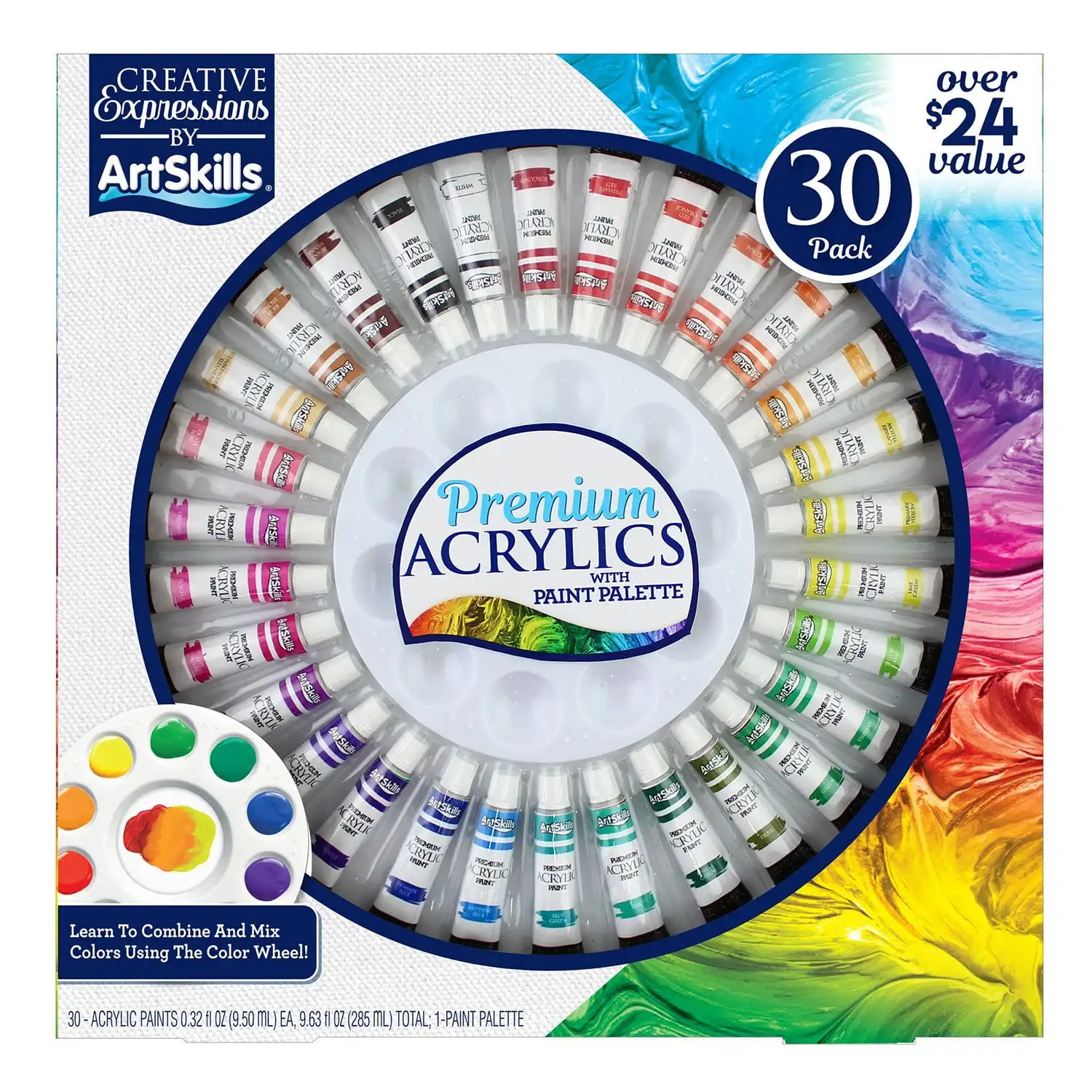 

ArtSkills 30 Piece Premium Acrylic Paint Set