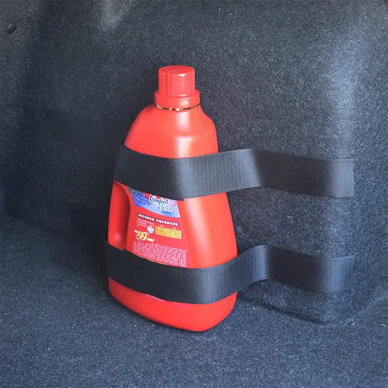 Car Trunk Organizer Elastic Fixing Belts Storage Bag Tapes Fire Extinguisher Fixing Belts Auto Interior Accessories image 4
