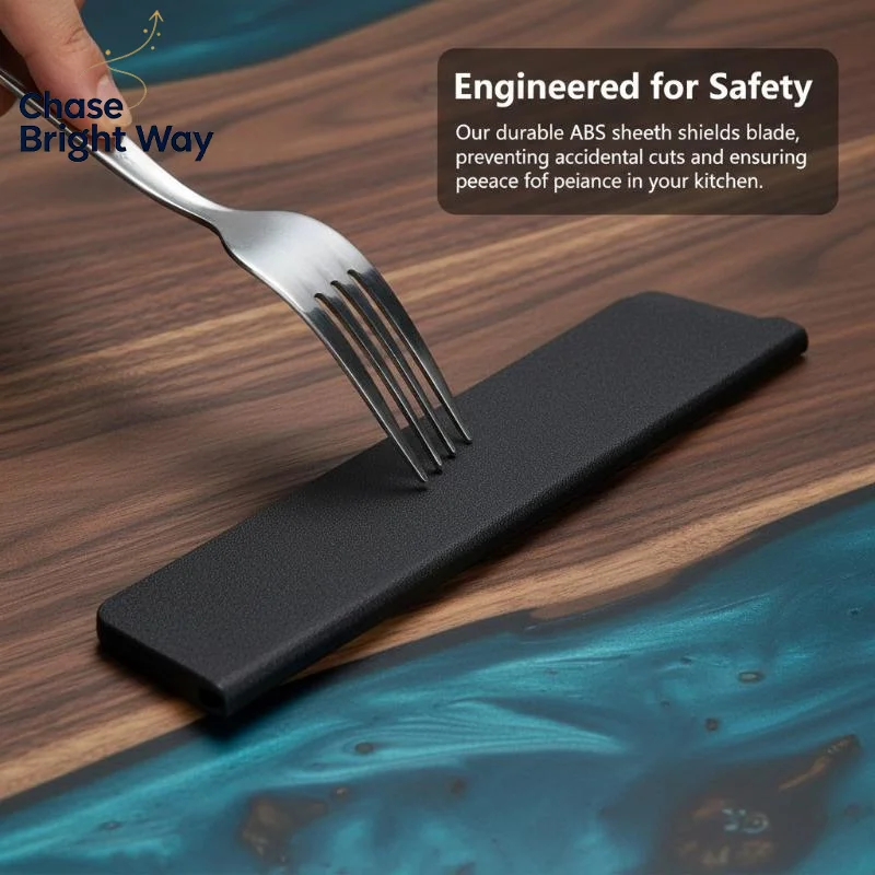 Chef Knife Sheath Included 8 Inch Santoku Sashimi Sushi Cleaver Sharp Blade For Kitchen Cooking Slicing Tools