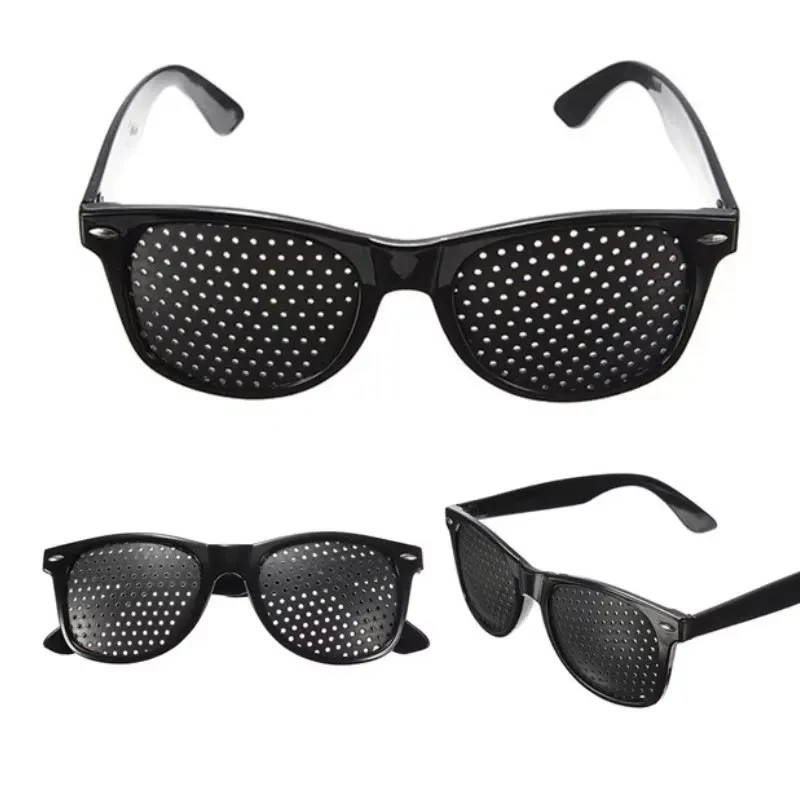 1/2/3/4PCS Anti Myopia Astigmatism Glasses, Vision Correction Pinhole Glasses, Male And Female Vision Improvement Glasses