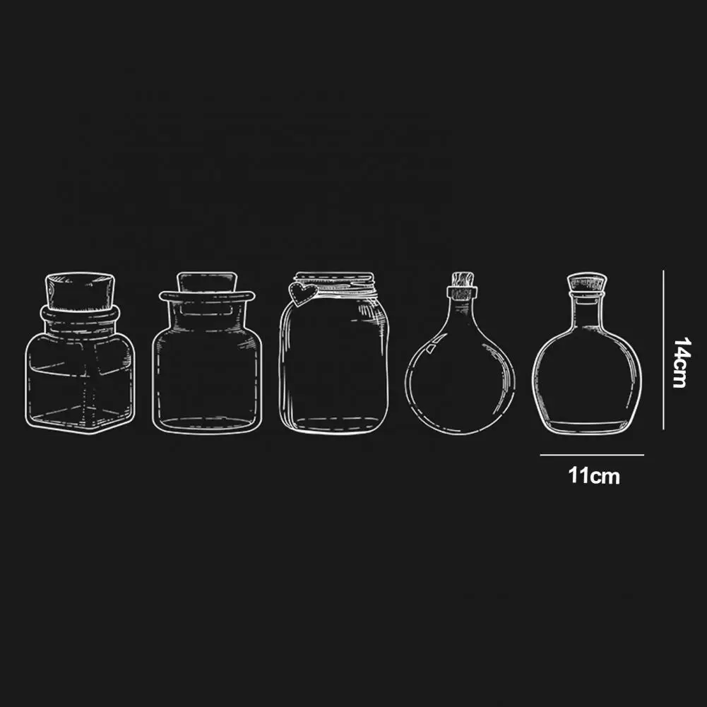 DIY透明ドライフラワーブックマーク、手作りブックマーク、グラスウェアステッカー、ページクリップ、学用品、80個、セット