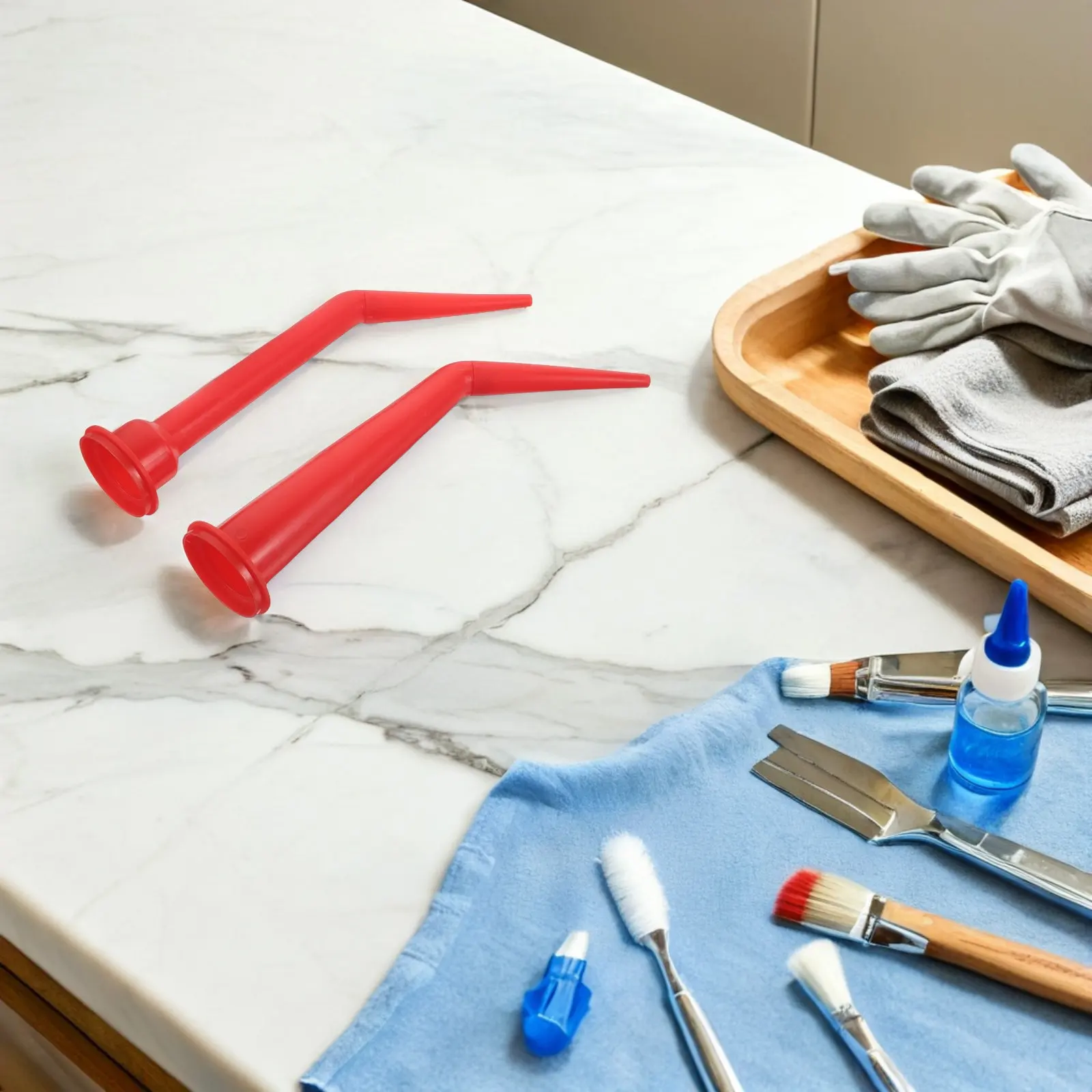 

Набор из 6 удлинительных трубок для насадок-дозаторов, пластиковые наконечники для точного нанесения герметика на стеклянные конструкции, двери и окна