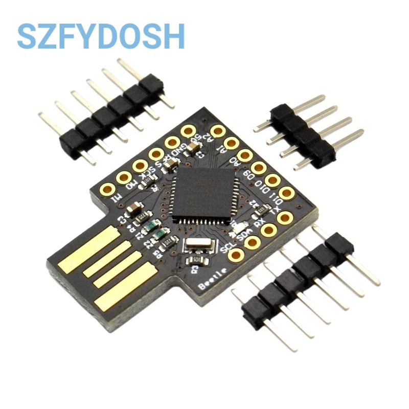 DC 5V Pro Micro Beetle Keyboard BadUSB USB ATMEGA32U4 Module Mini Development Expansion Board With Pin For Arduino Leonardo R3