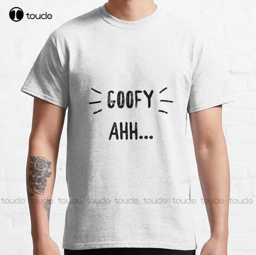 Goofy Ahh, Funny Classic T-Shirt Golf Shirts For Men Fashion Creative Leisure Funny T Shirts Fashion Tshirt Summer  Xs-5Xl Retro