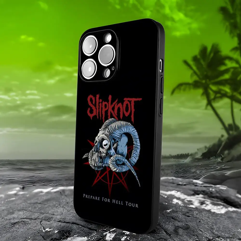 Custodia per telefono Slipknot Band per IPhone 15 16 13 Pro Max 14 12 11 Xr X 8 7 6 Plus Cover posteriore di lusso