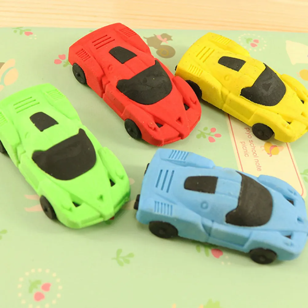 36pcs-car-mold-cartoon-erasers-learning-rubbers-easy-erase-pencil-marks-back-to-school-gifts-classroom-stationery-party
