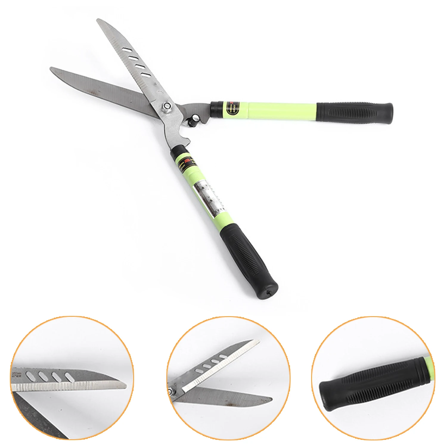 Gardening Pruning Shears Non-slip Handle Hedge Shears Shrub Trimmers Bush Clippers Garden Park Plants Flower Tree Pruner Lopper