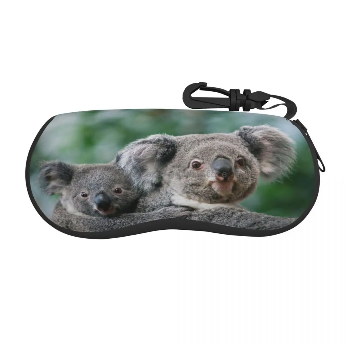 Glasses Case Soft Glasses Bag Koala Cuddling On Momma Portable Sunglasses Box Bag Eyeglasses Case