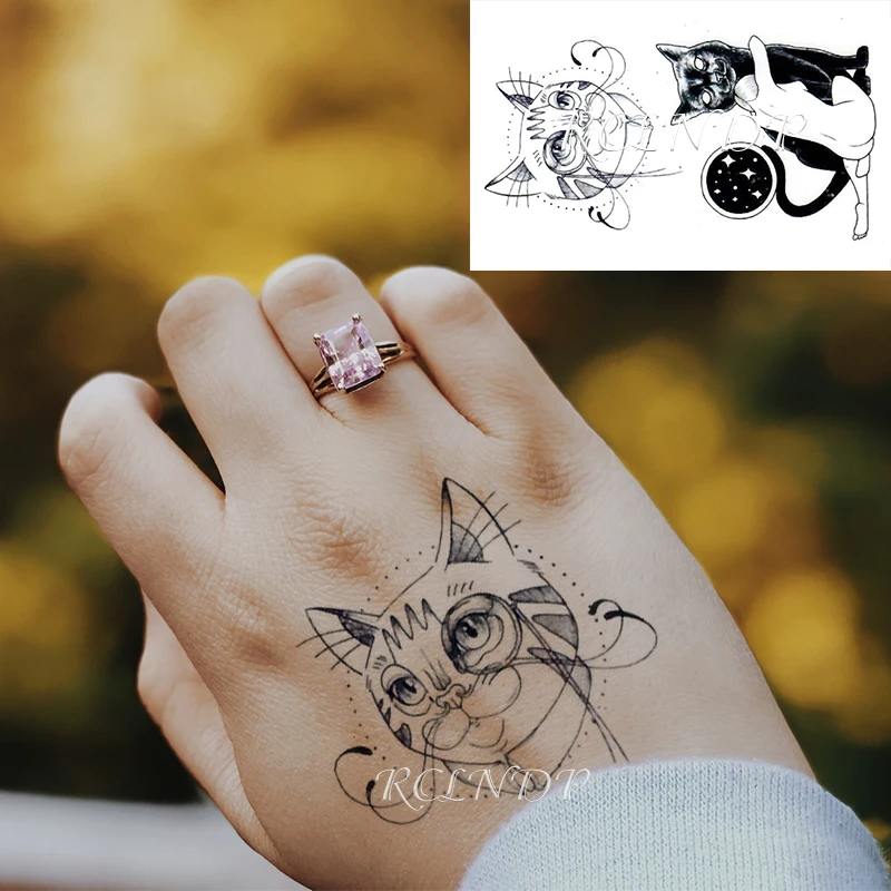 Waterproof Temporary Tattoo sticker movie School badge fake tatto flash tatoo for men women