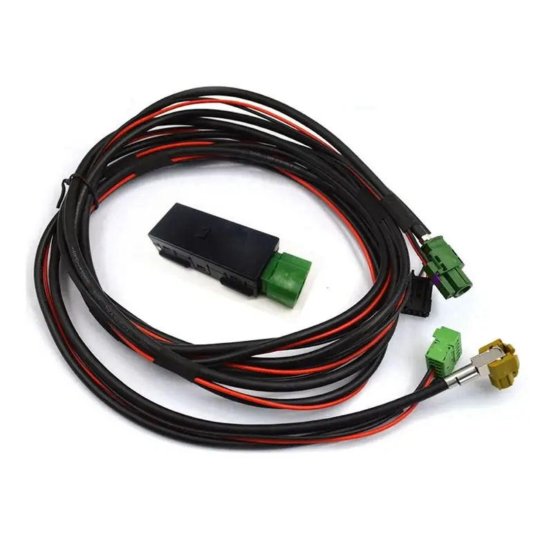 

Carplay Media USB AUX переключатель MIB2 MDI USB AMI адаптер разъем для Golf 7 MK7 VII 5Q0035726E 5Q0 035 726 E пластик 1 комплект-T47C