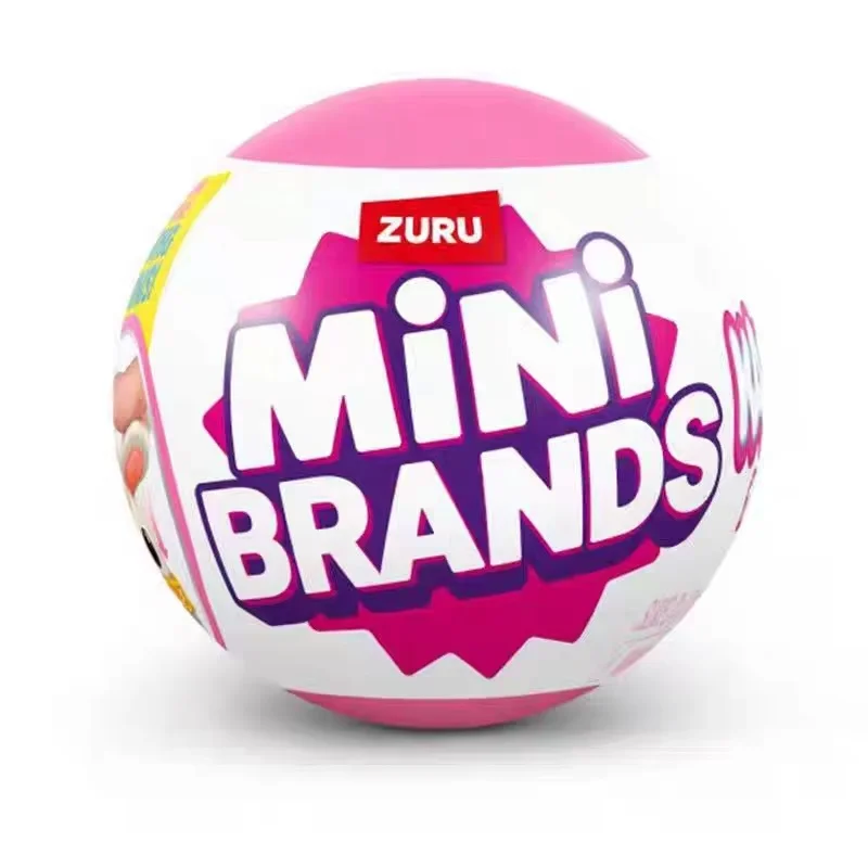 

ZURU Fingertip Collectors Kawaii Surprise Ball Mini Miniature Model Girls Toys Ornaments Cartoon Blind Box Birthday Collectible
