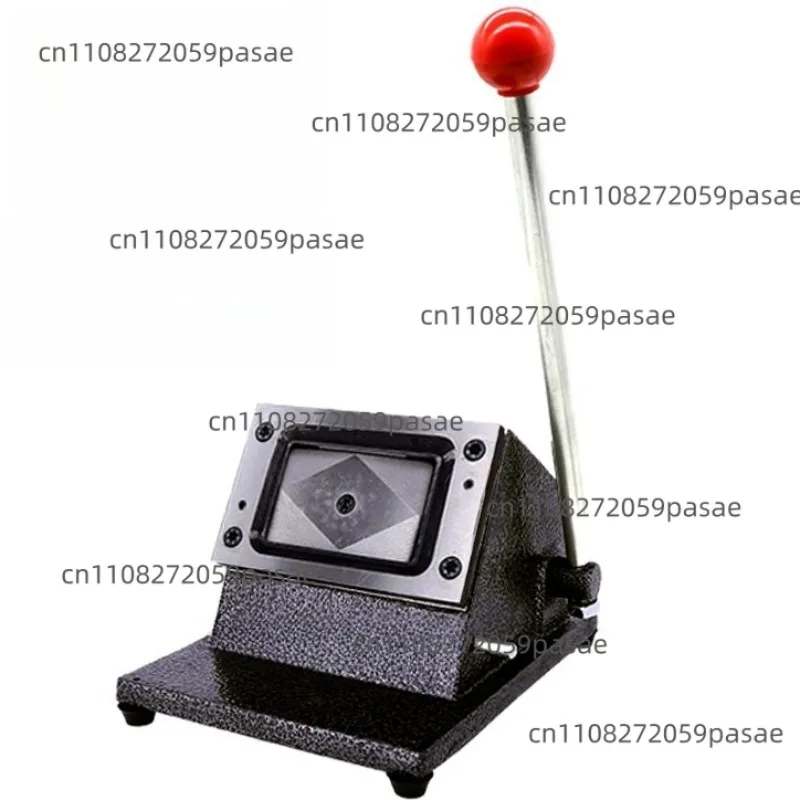 

86X54mm ID Business Card Name Cutter Die Cutting Machine PVC Plastic Pvc Card Die Cutter