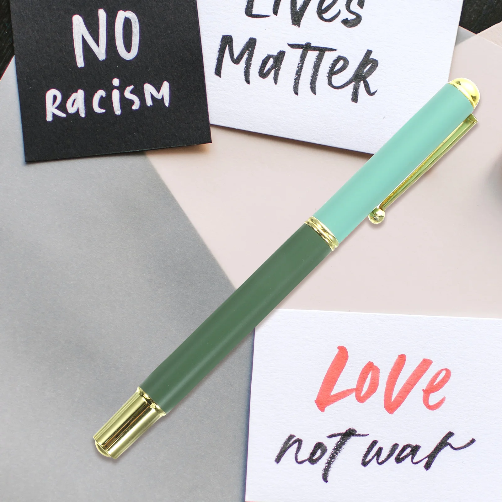 

1Set Steel Brush Pen Versatile Refillable Fountain Pen for Various Paper Types Calligraphy Painting Student Art Supplies