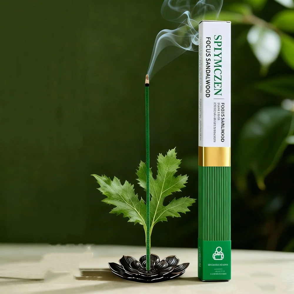 91 Pcs For Meditation Yoga, Awaken Vigor & Nurture Hope,27cm No Wood Core Pure Natural Incense Sticks（sandalwood,cypress)