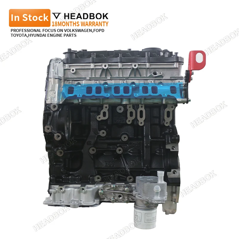 HEADBOK Genuine Original New FORD 2.2 Car Engine Spare Part Cylinder Long Block Bare Engine For Ford