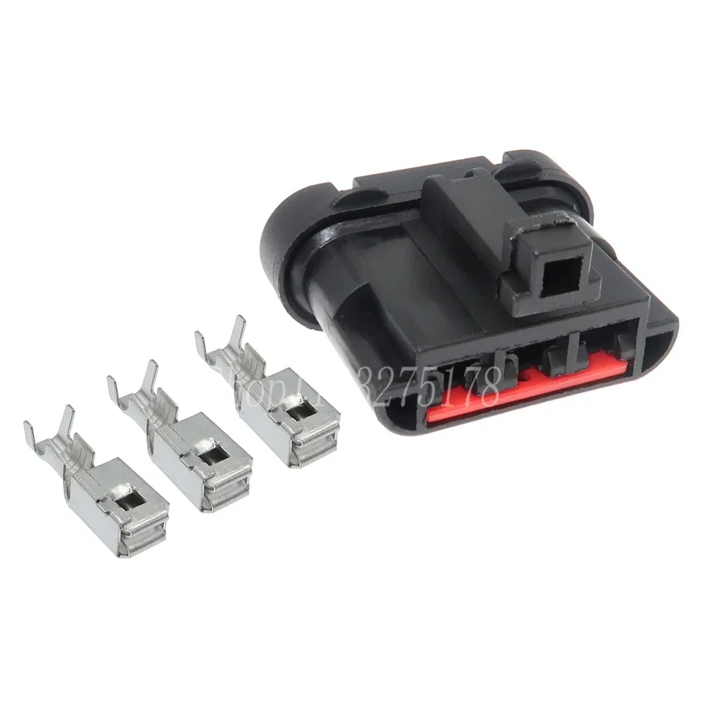 1 Set 3 Pin 4.8 Series Automotive Connector Wire Harness Socket