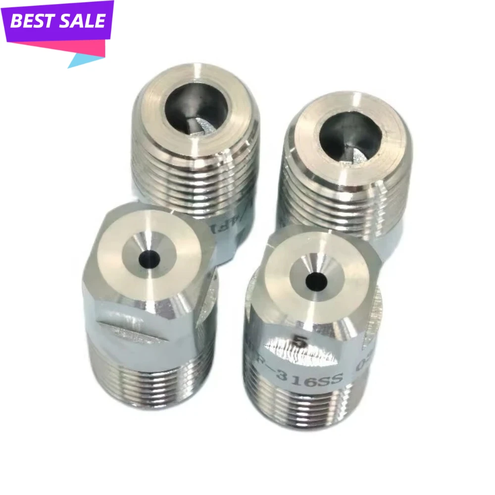 10PCS Fulljet HH-W Stainless Steel Brass Standard Angle Water Spray Nozzles Cleaning Equipment Parts